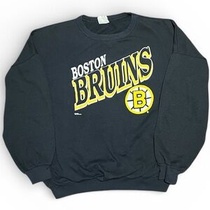 Vintage 90s Boston Bruins NHL Crewneck Sweatshirt Men’s XL *Read*